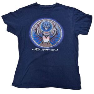 Journey Captured Size Medium graphic Band tee - Blue 2021